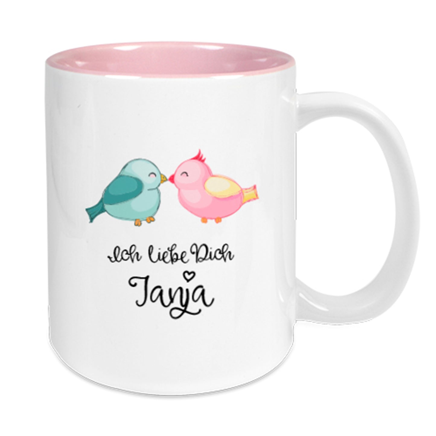 Keramiktasse Two Tone bedruckt