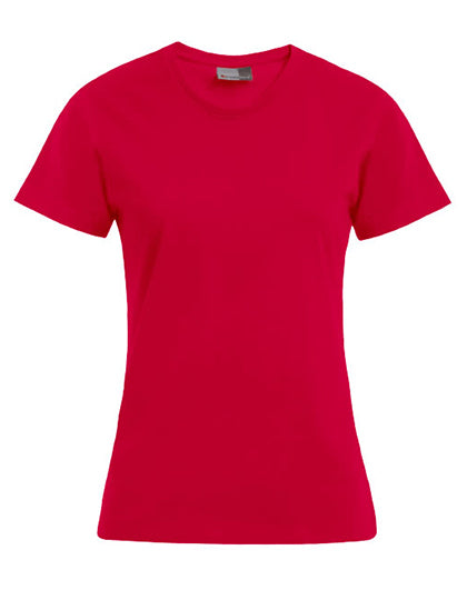 T-Shirt feuerrot für Damen