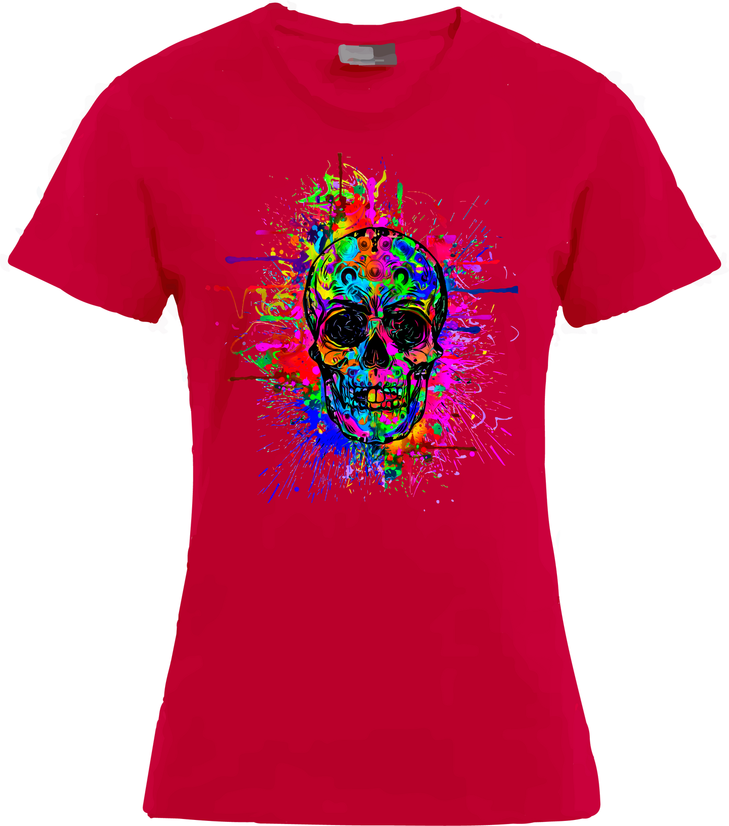 Totenkopf bunt T-Shirt