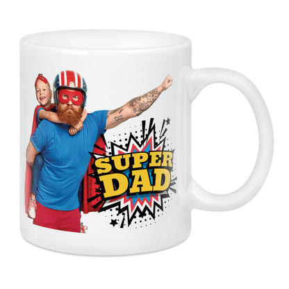 Keramiktasse weiss bedruckt