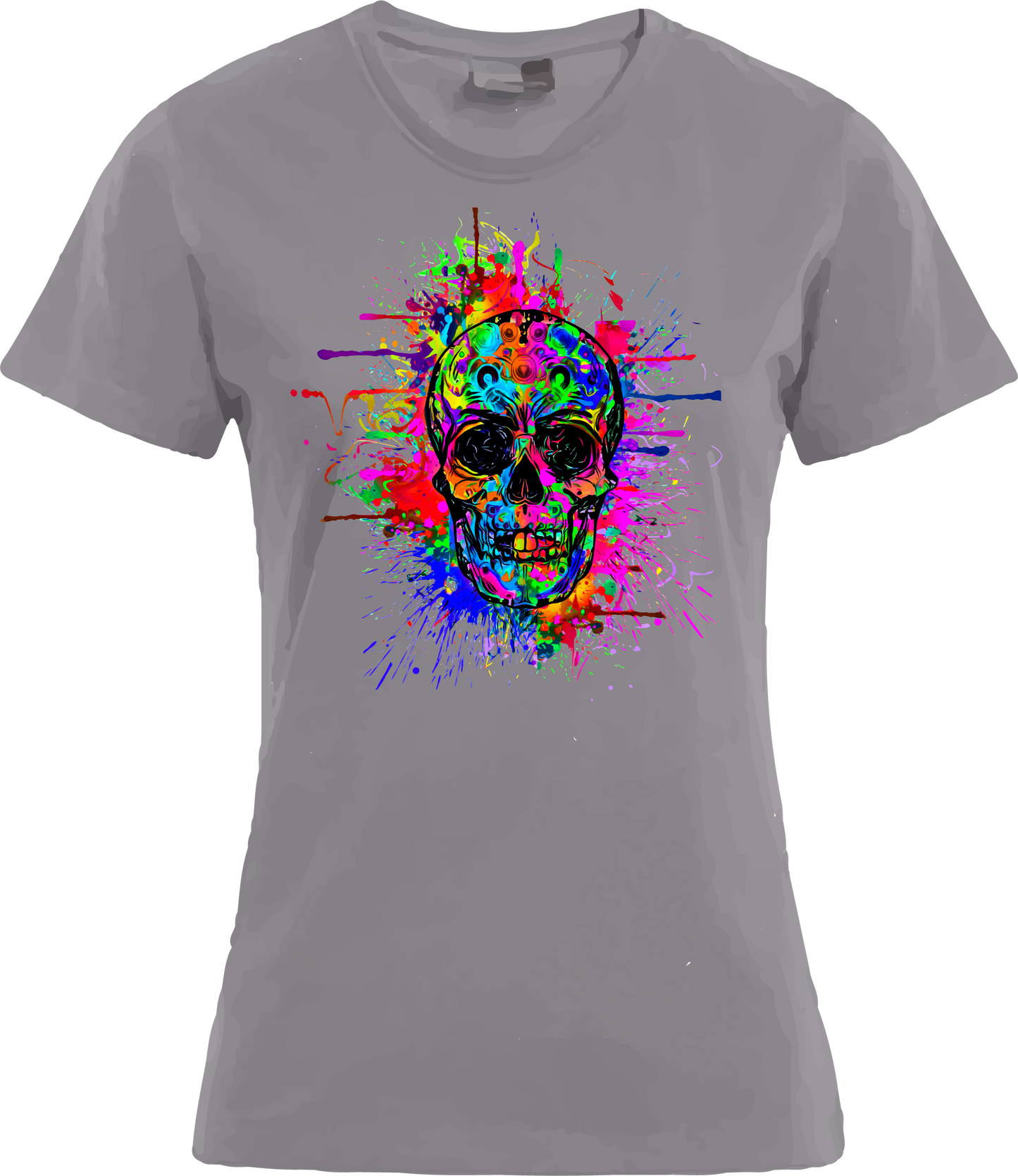 Totenkopf bunt T-Shirt