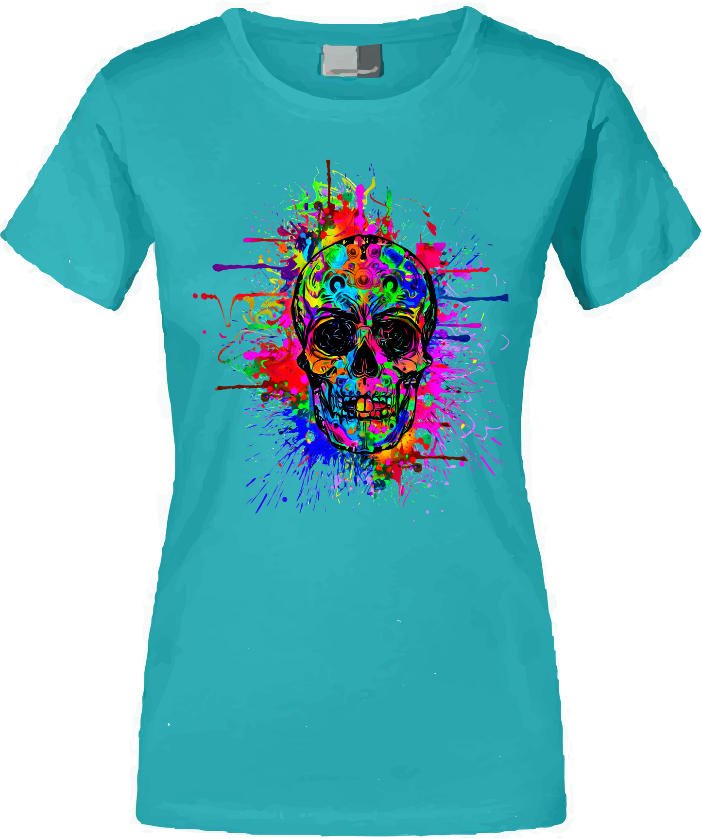 Totenkopf bunt T-Shirt