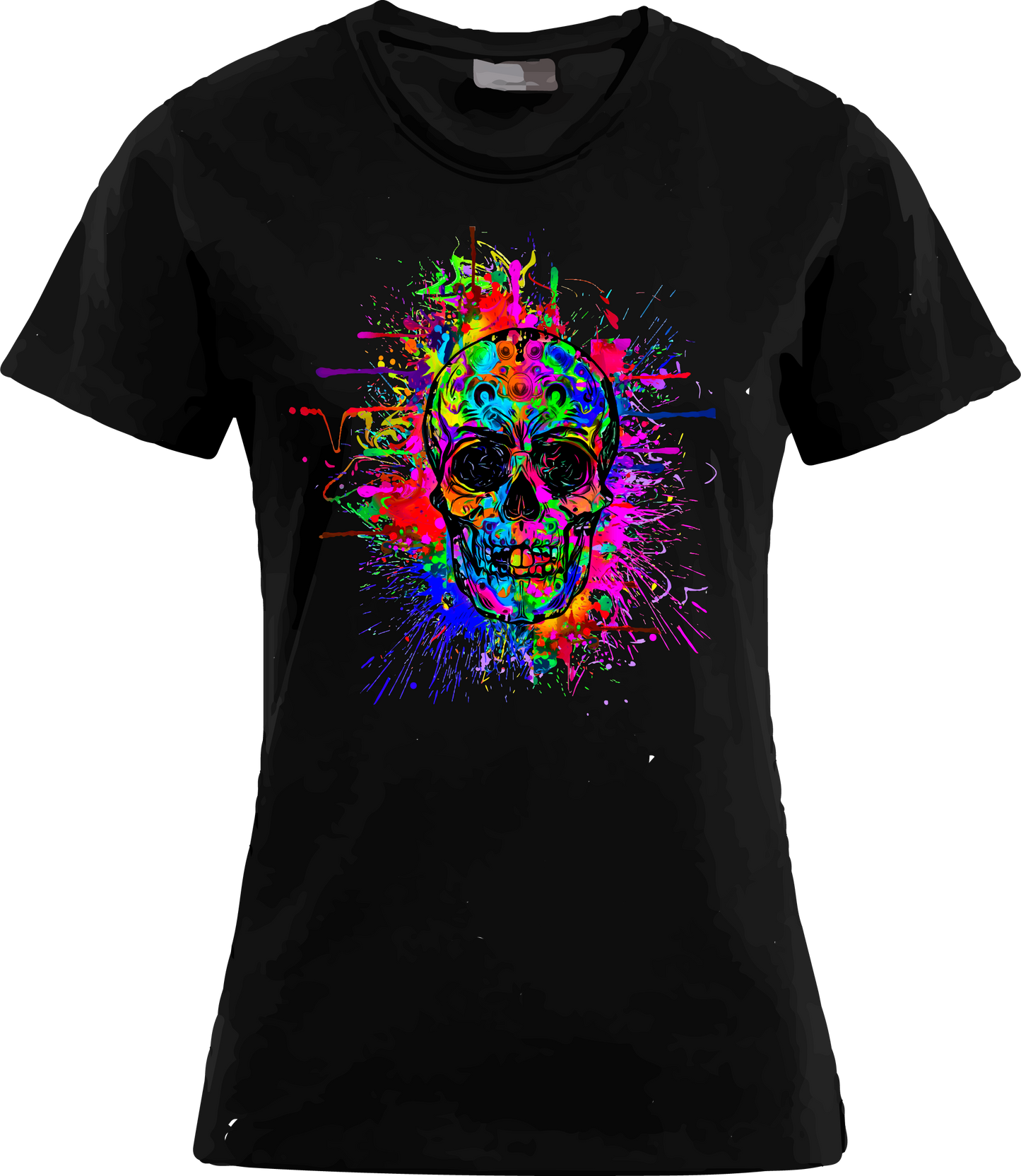 Totenkopf bunt T-Shirt