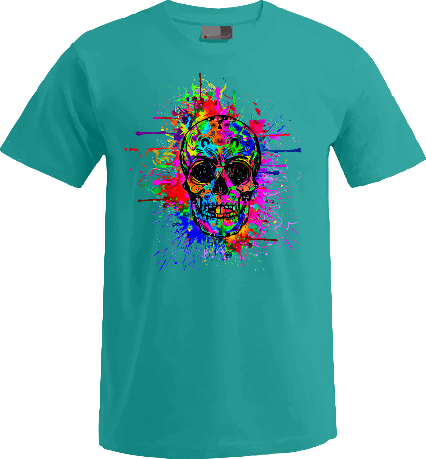 Totenkopf bunt T-Shirt