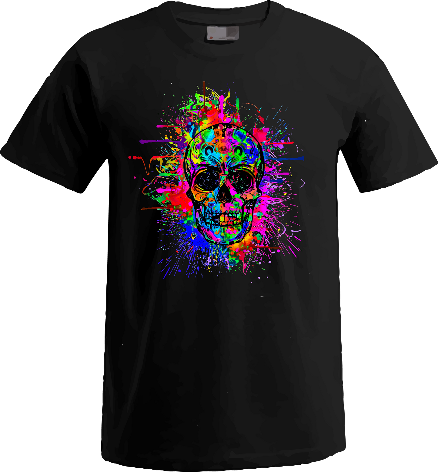 Totenkopf bunt T-Shirt