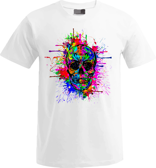 Totenkopf bunt T-Shirt